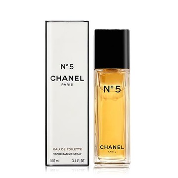 CHANEL 香奈兒 N°5淡香水(100ml) EDT-國際航空版