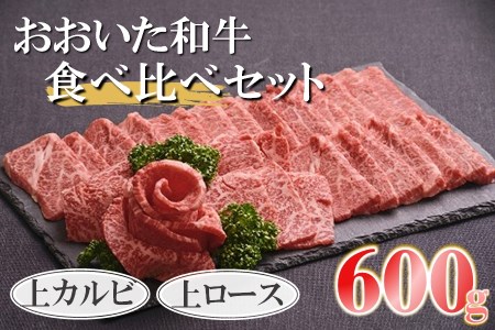 おおいた和牛食べ比べセット 上カルビ300g 上ロース300g 牛肉 和牛 豊後牛 焼肉 焼き肉セット 大分県産 中津市