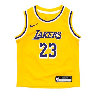 NBA Nike Los Angeles Lakers LeBron James 洛杉磯 湖人 詹姆士 兒童 幼兒 球衣