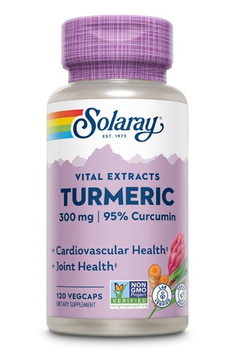 Solaray Turmeric Root Extract 300 mg - 120 VegCaps