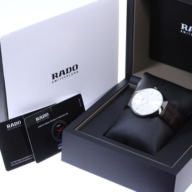 ☆未使用品 ☆箱・保証書付き【RADO】ラドー トゥルー シンライン ...