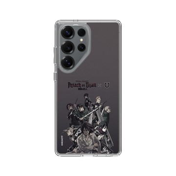 Galaxy S25 Ultra Clear 透明 - 進擊的巨人 Attack On Titan -S4 - 全員集結