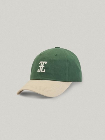 Coloration Classic Logo Cotton Ball Cap [Green Beige]