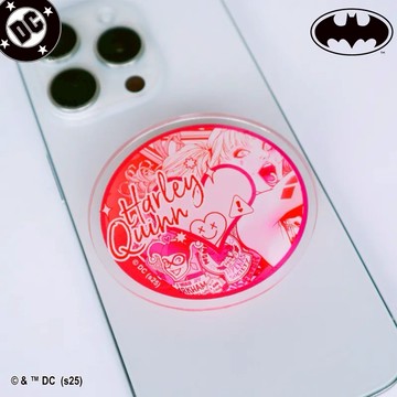 【DC漫畫】壓克力手機支架-SUPERMAN/氪普托/蝙蝠俠/小丑女【墊腳石】