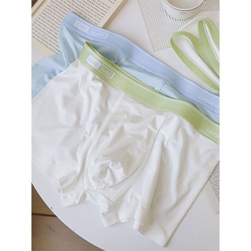 60支蘭精莫代爾內褲男夏季薄款透氣冰絲加肥加大碼男士四角褲平角