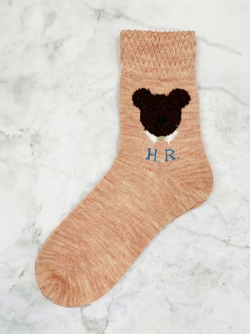 【震撼精品百貨】日本精品百貨~日本熊襪子(22~24CM)粉*82290