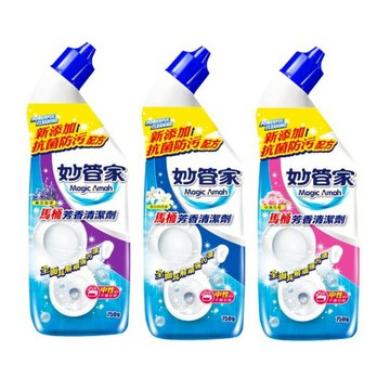【史代新文具】妙管家 BFCN075 750ml 薰衣草/玫瑰 芳香浴廁清潔劑
