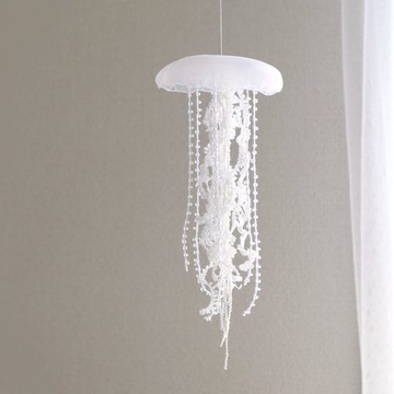 海水晶水母  size:S   White  (1pc)