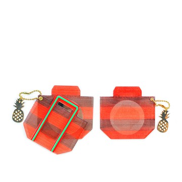 Sunny Bag x 台人潮｜黑紅紋茄芷袋旋轉鏡