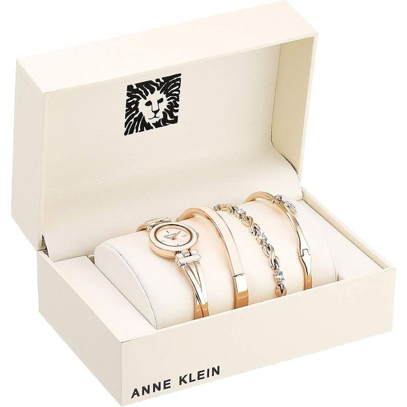 Anne Klein レディース バングルウォッチ プレミアムクリスタル