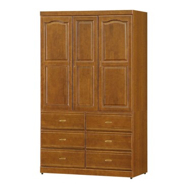 Boden-紐松4尺高衣櫃-兩色可選