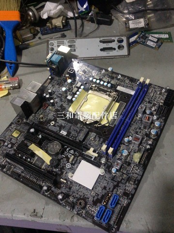 清華同方 H110-4S � 寬版 主板 1151 插槽 测試好的 帶擋板 台式機 主板【三和電腦配件店】