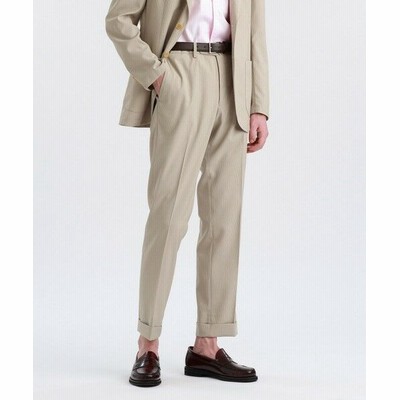 Mackintosh Philosophy Mens マッキントッシュ フィロソフィー メンズ サッカーストライプ Ultralight Trousers 8 ベージュ6 36 通販 Lineポイント最大get Lineショッピング