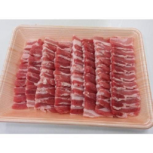 「麓山高原豚」バラ焼肉用〈冷蔵便〉