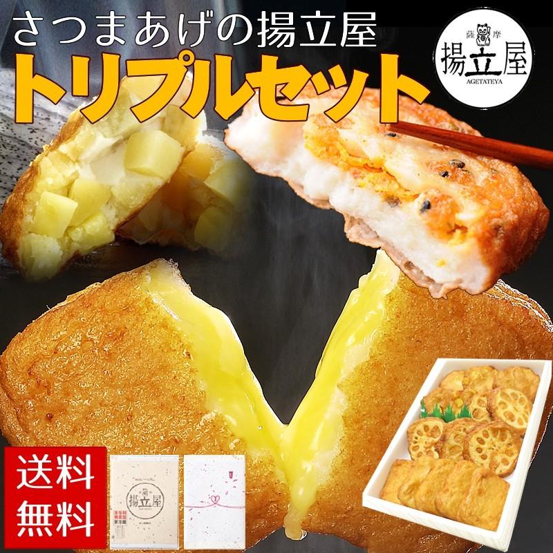 お歳暮 ギフト 送料無料 さつま揚げ ネット限定 揚立屋 鹿児島