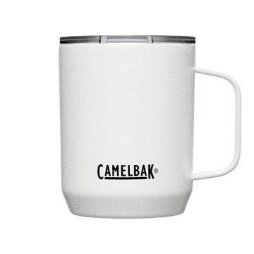 【【蘋果戶外】】Camelbak  350ml Camp Mug 不鏽鋼露營保溫馬克杯(保冰) 經典白 保溫杯