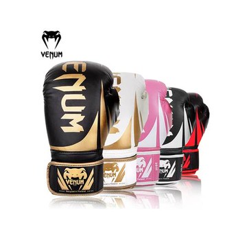VENUM 毒液拳擊手套散打拳套男女訓練沙袋泰拳格斗搏擊成人拳套