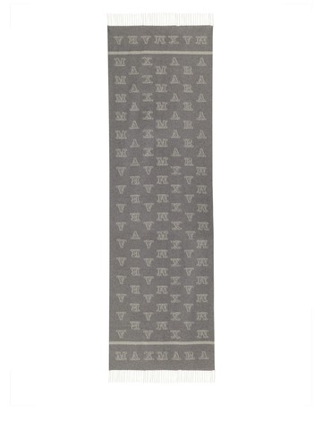 max mara jacquard camel stole