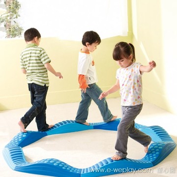 「8%紅利。滿額好禮」童心園 Weplay  - 波浪觸覺步道 ( 藍色海洋 )