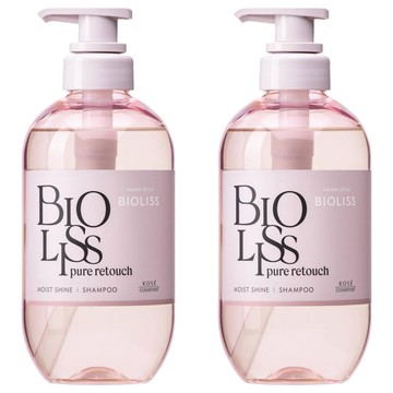 KOSE 高絲 BIOLISS 苾歐莉絲 PURE系列 毛躁對策修護洗髮精  480ml  2瓶
