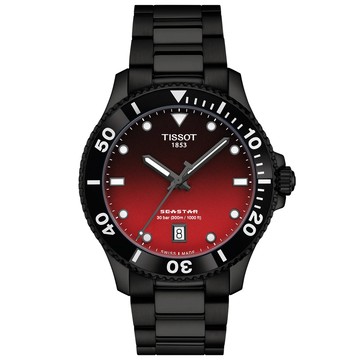 TISSOT 官方授權 SEASTAR 海洋之星 潛水石英腕錶 錶 手錶 送禮 T1204103342100 / T120.410.33.421.00
