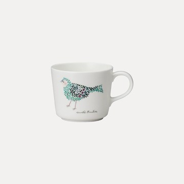 【NARUMI】Anna Emilia 美聲藍雀馬克杯-220ml 客製卡片 送禮推薦 感謝禮 陶瓷杯 茶杯 咖啡杯