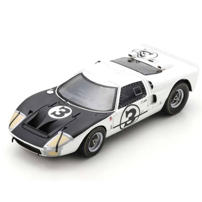 スパーク ナショナルモデル 1/43 フォード GT40 Mk2 1966 #3 セブリング12H 2th W. ハンスゲン/M.ダナヒュー  Spark Japan US255 | LINEブランドカタログ