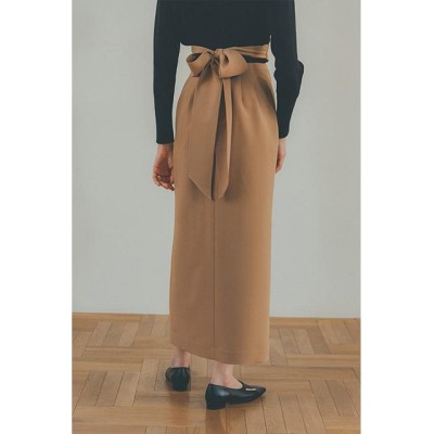 クラネ CLANE サイドカット リボン スカート SIDE CUT RIBBON SKIRT 【2022 新作】 | LINEショッピング