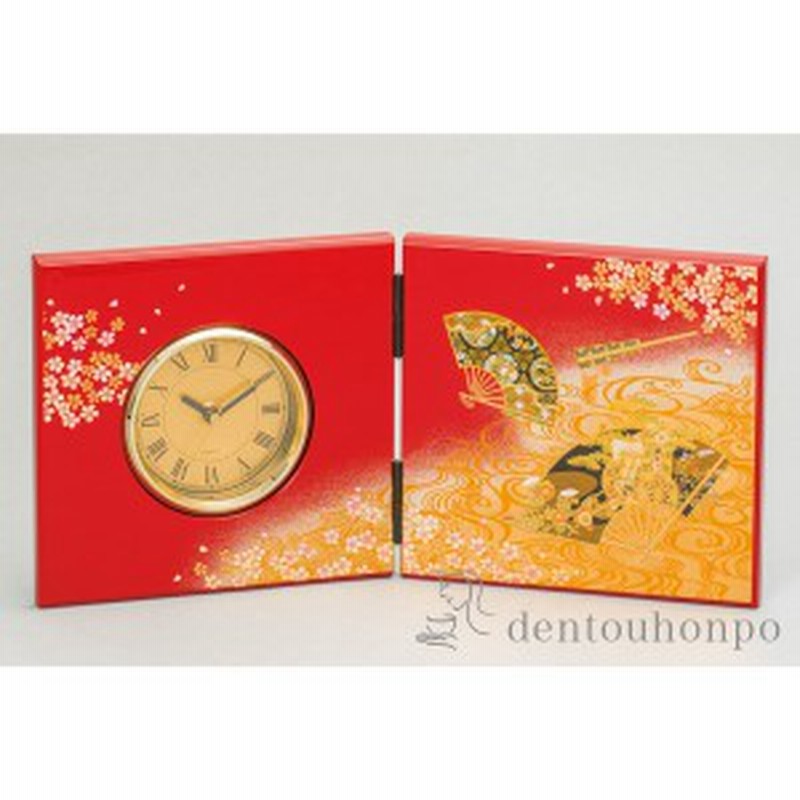 送料無料 屏風時計 京雅 名入れ可 置時計 置き時計 アクセサリー パソコンデスク 人気 山中漆器 結婚 出産 内祝い 通販 Lineポイント最大1 0 Get Lineショッピング