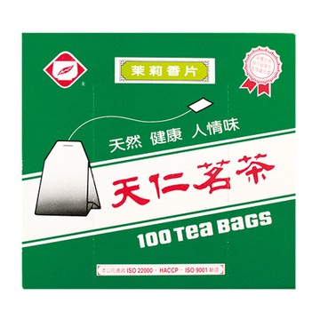 天仁茉莉香片袋茶/裸袋/2gx100入