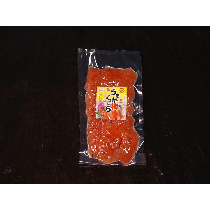 鯨 くじら オバ 尾羽 梅風味 鯨肉 うまか梅くじら 約100ｇ　3849