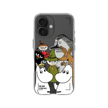 iPhone 16 Clear 透明 - Moomin - 誰沒看鏡頭？