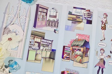 整卷 OKMT新七天流麻咕卡貼紙PET手帳手賬膠帶水晶特油 街邊物語