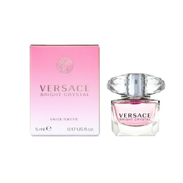 VERSACE Bright Crystal 凡賽斯香戀水晶女性淡香水5ml 優惠價:230元｜岡山戀香水