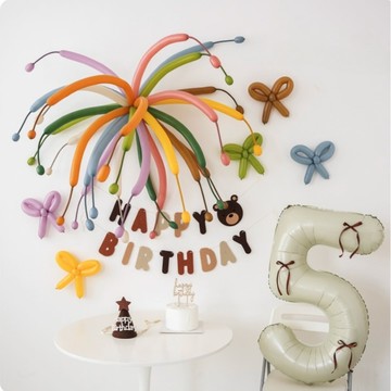 🐕‍🦺 隔日到貨 🐈‍⬛  煙火氣球 寵物生日佈置 貓咪生日佈置  狗狗生日佈置 煙火佈置 數字氣球 寵物生日 貓咪生日