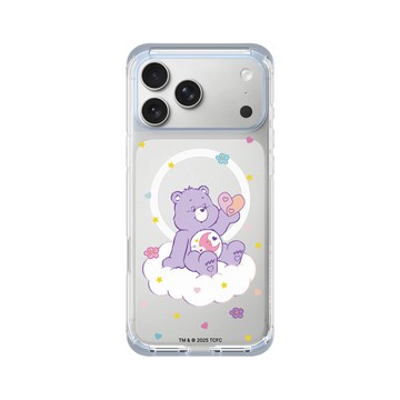 iPhone 17 Pro Max ClearX (MagSafe 兼容) 冰透藍 - Care Bears - Sweet Dreams Bear
