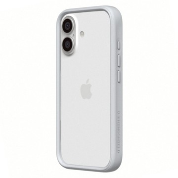 RHINOSHIELD 犀牛盾 CrashGuard NX 防摔邊框手機殼  iPhone 16 Plus  淺灰色