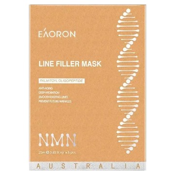 EAORON 撫平細紋面膜 金色  5片  1盒