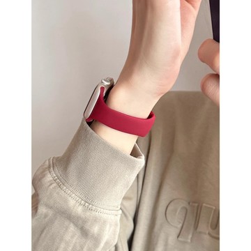 《台灣出貨》適用 APPLE WATCH 硅膠小蠻腰錶帶 硅膠錶帶 小蠻腰錶帶 S11 S10 SE 46mm 女士錶帶