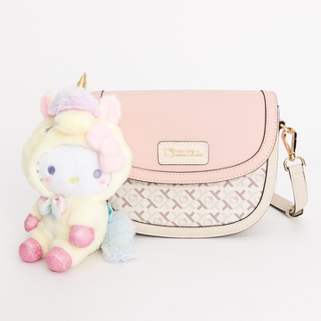 Hello Kitty - Arnold Palmer - 馬鞍包 Unicorn系列 - 粉色/441-0105-12-7