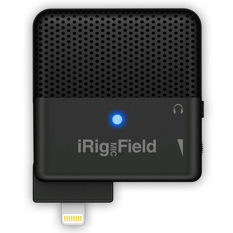 日本正規代理店品IK Multimedia iRig Mic Field Lightning接続 24-bit デジタルステレオマイク IK