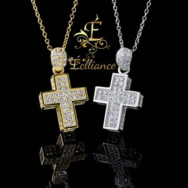 Eclliance エクリアンス Zirconia Cross Necklace Silver925刻印入り ジルコニア クロス ネックレス メンズ レディース ブランド 通販 Lineポイント最大0 5 Get Lineショッピング