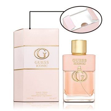【GUESS 】ICONIC 鉑金典藏女性淡香精 (100ML) TESTER 環保包裝