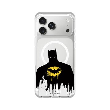 iPhone 17 Pro Max ClearX (MagSafe 兼容) 晶透白 - Batman 蝙蝠俠 - 守護高譚市