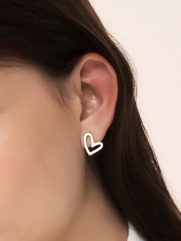 Lovely Heart One Touch Earring_WI5171420