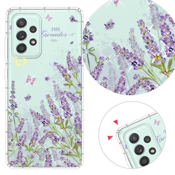 YOURS 三星 A、M 系列 彩鑽防摔手機殼-薰衣草(A53/A52s/A42/A71/A515G/A33/M32/M53/M33/M12/A32)