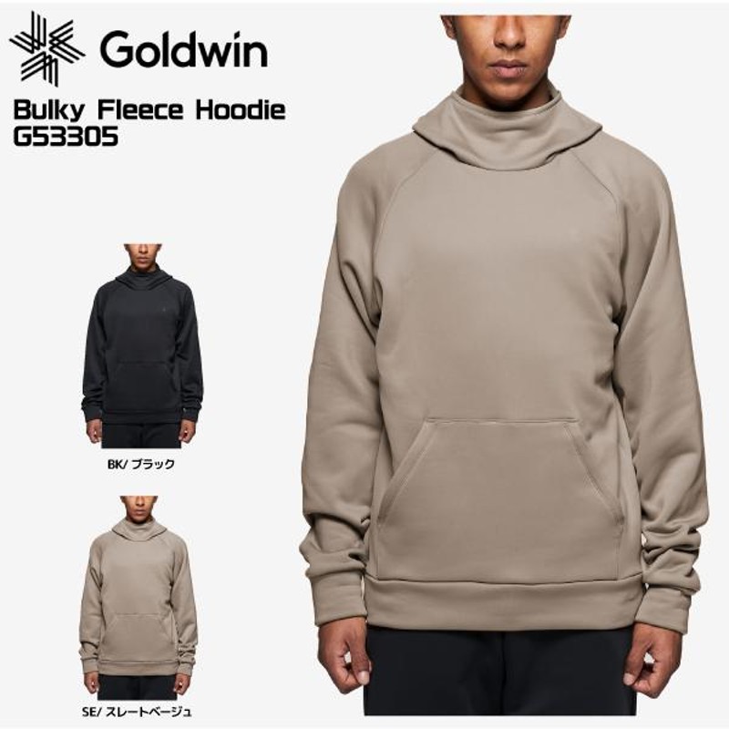 2023-24 GOLDWIN（ゴールドウィン）Bulky Fleece Hoodie（バルキーフリースフーディ）/  G53305【ミドルジャケット/数量限定】 | LINEショッピング