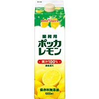  業務用ポッカレモン 1L 常温 5セット