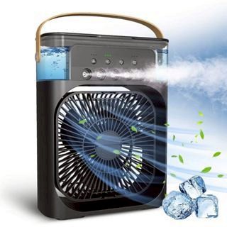 【台灣現貨】直插款 24H發貨迷你冷風扇 微型冷氣 移動式水冷氣 降溫風扇 多功能冷氣扇 降溫神器 水冷扇 冷氣扇
