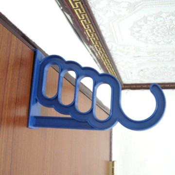 5連門後勾 門後勾 門後掛勾 衣帽掛勾 門背式收納衣架 掛鉤【DW310】  123便利屋